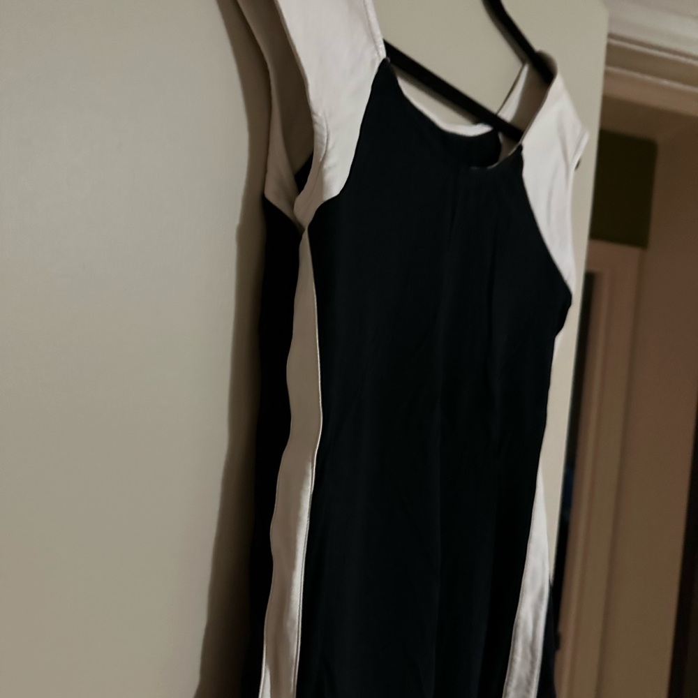 Very elegant top from Express. Black and cream color